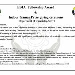 ESIA Fellowship Award & Indoor Games Prize giving ceremony 2024